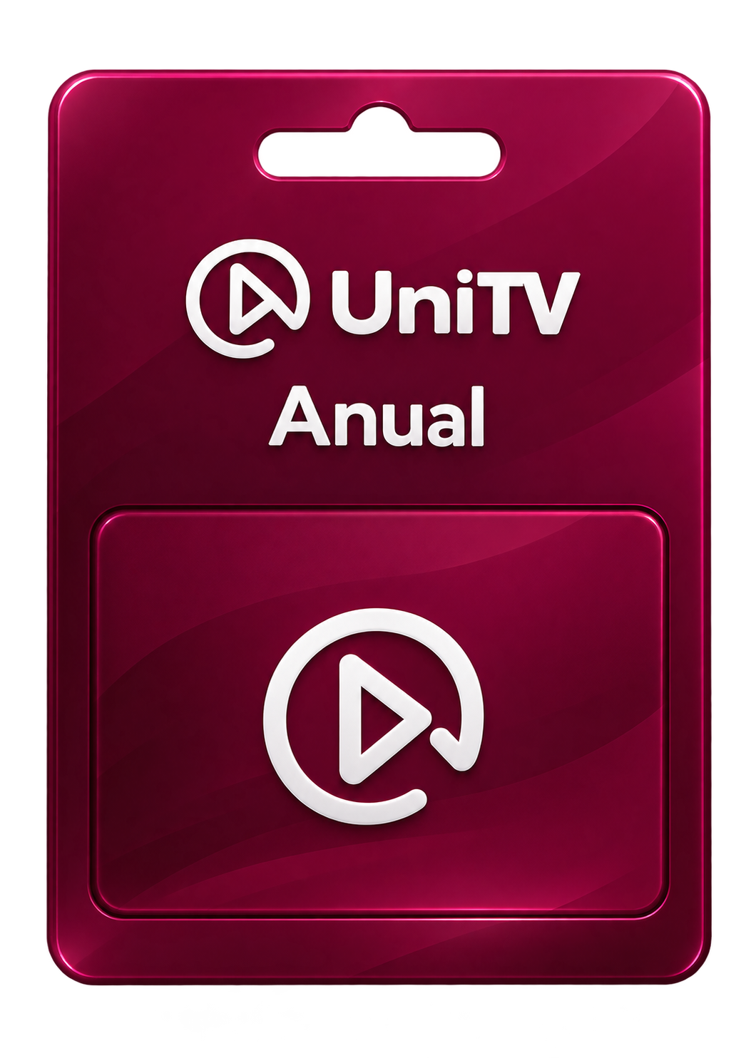 UniTV Recarga Anual — código de 365 dias por R$169,90